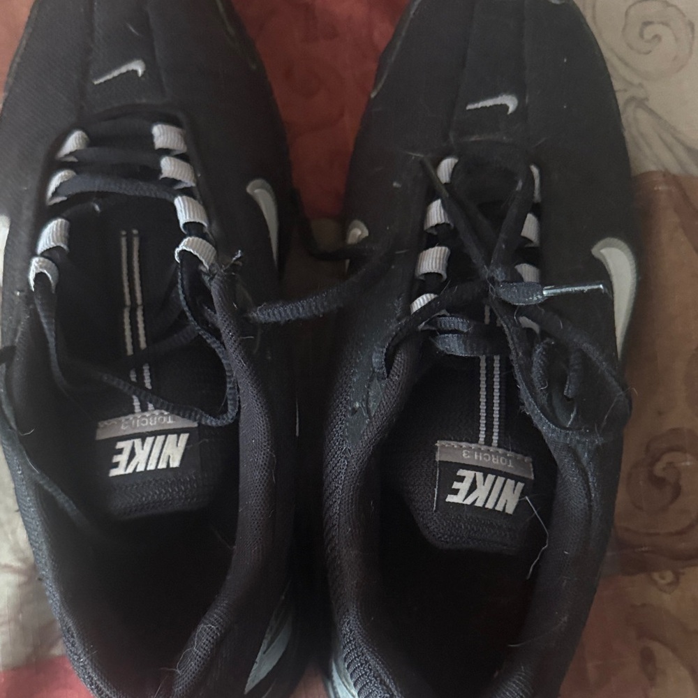 Nike Black and White Athletic Shoes